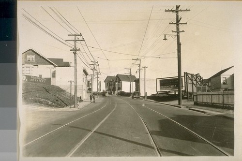 East on Chenery St. from Castro St. Feb. 1927