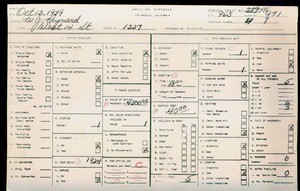 WPA household census for 1227 W 14TH, Los Angeles County