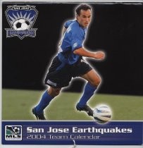 San Jose Earthquakes 2004 Team Calendar