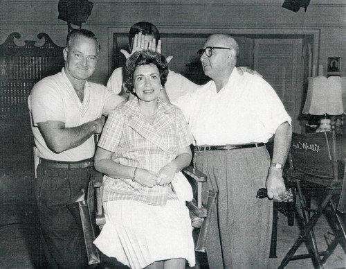 Filming "Visit to a Small Planet", 1959