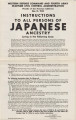 State of California, [Instructions to all persons of Japanese ancestry living in the following area:] San Benito County and southeast Santa Clara County