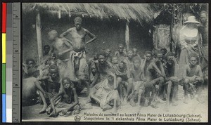 Sleeping sickness patients, Kananga, Congo, ca.1920-1940