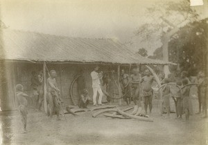 Ivory in Bonga, Gabon