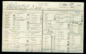 WPA household census for 228 E CENTURY, Los Angeles County