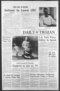 Daily Trojan, Vol. 58, No. 77, February 23, 1967