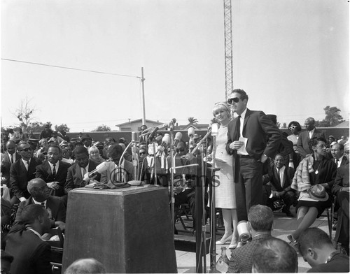 Freedom Rally, Wrigley Field, Los Angeles, 1963