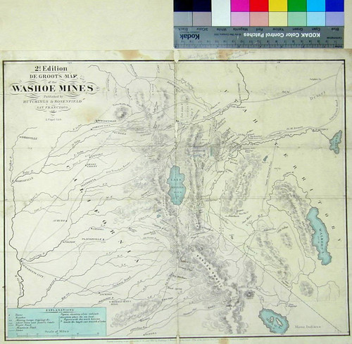 De Groot's map of Washoe Mines
