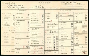 WPA household census for 3852 COOLIOGE AVE, Los Angeles County
