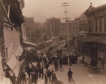 Post Street after the 1906 earthquake