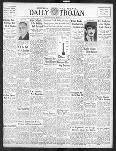 Daily Trojan, Vol. 27, No. 7, September 30, 1935