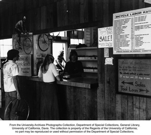 Bike Barn, interior