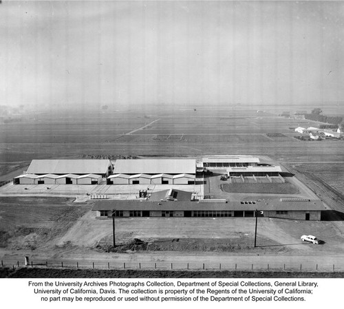 Dairy Cattle Center, Aerial