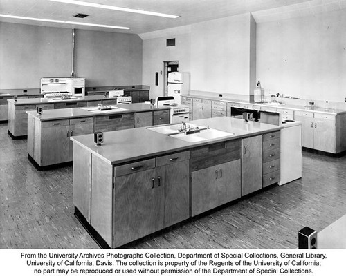 Everson Hall, Food Study Laboratory, Home Economics Building. The ...