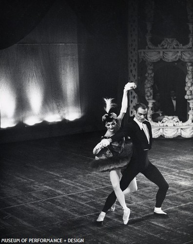Jocelyn Vollmar and Richard Carter in Christensen's Danses Concertantes, 1960