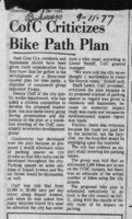 CofC criticizes bike path plan