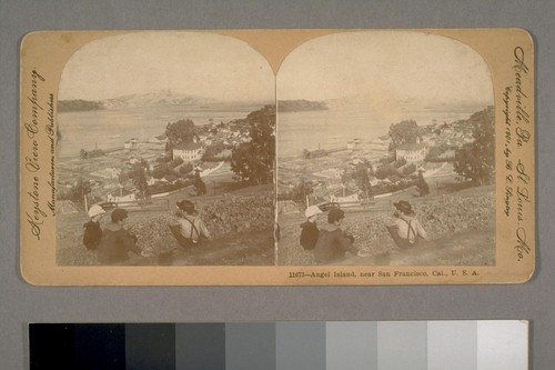 Angel Island, near San Francisco, Cal [California]. 1901