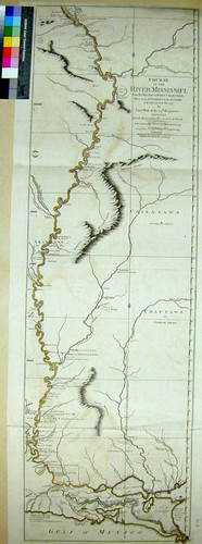 Course of the River Mississippi from the Balise to Fort Chartes; Taken on an Expedition to the Illinois, in the latter end of the year 1765. by Lieut. Ross of the 34th Regiment: Improved from those Surveys of the River made by the French