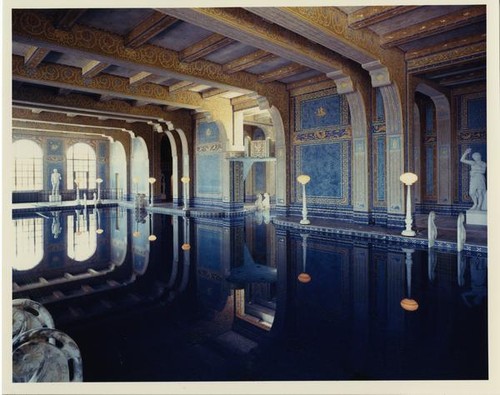 Hearst, William Randolph, San Simeon - Roman Pool
