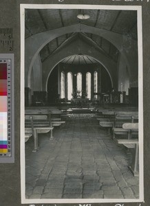 Mulanje Church interior, Malawi, ca.1926