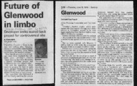 Future of Glenwood in limbo