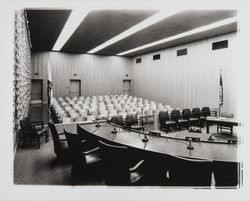 Board of Supervisors chambers, Santa Rosa, California, 1960