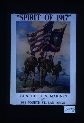 "Spirit of 1917." Join the U.S. Marines at
