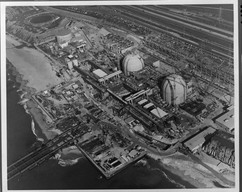 San Onofre Units Two and Three under construction, 1979