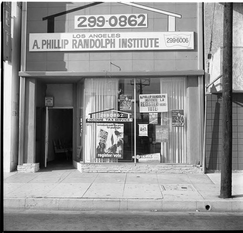 A. Phillip Randolph Institute, Los Angeles, 1972