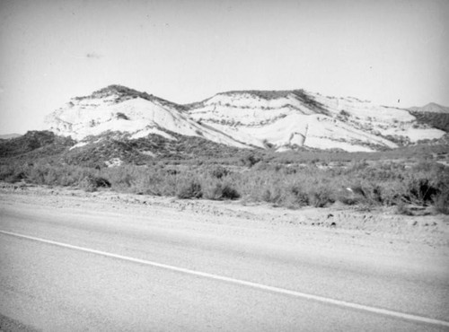 Mormon Rocks off the road near the Cajon Pass