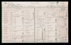 WPA household census for 1443 W CARSON, Los Angeles County