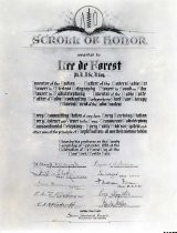 Scroll of Honor, de Forest Day, New York World's Fair