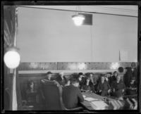 Jury for Arthur C. Burch murder trial, Los Angeles, 1922