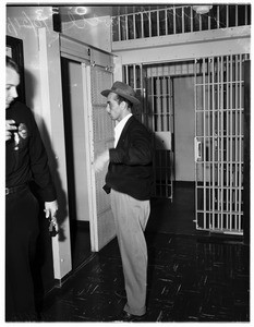 Arrest of telephone sex pervert, 1951