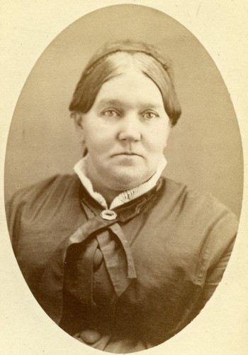Unidentified woman associated with James A. Clayton