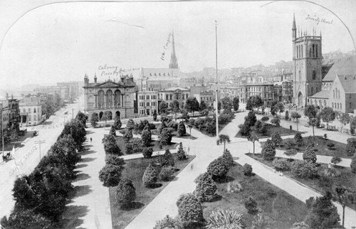 [Union Square, S.F., before 1906]