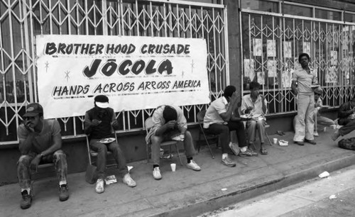 Hands across America, Los Angeles, 1986