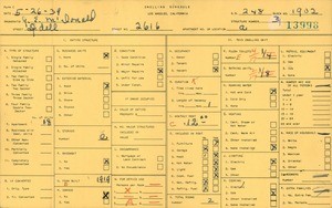 WPA household census for 2616 IDELL, Los Angeles