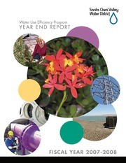 Water Use Efficiency Program Annual Report Fiscal Year 2007-08