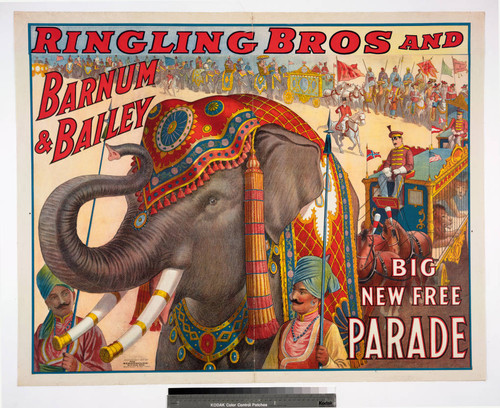 Ringling Bros & Barnum & Bailey : big new free parade