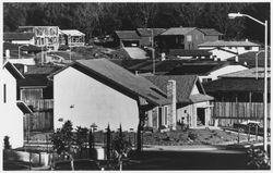 Unidentified Sonoma County neighborhood, late 1960s or early 1970s