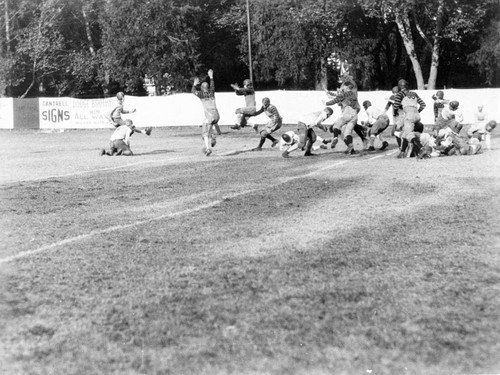 Chico State Teacher's College, 1927 Football game