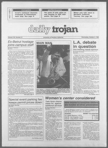 Daily Trojan, Vol. 107, No. 21, October 05, 1988