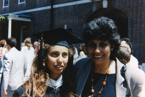Arab American mother and daughter