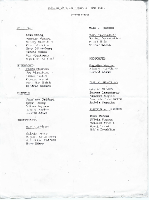 Fannie Wall Children's Home and Day Nursery, Inc. committee rosters