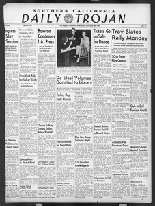 Daily Trojan, Vol. 32, No. 47, November 20, 1940