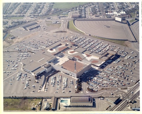 Aerial View of Macy's Department Store in San Jose