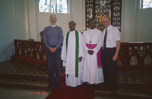 ELCM/Evg. Lutheran Church in Malaysia. The Zion Cathedral at Kuala Lumpur, November 1995. Rev