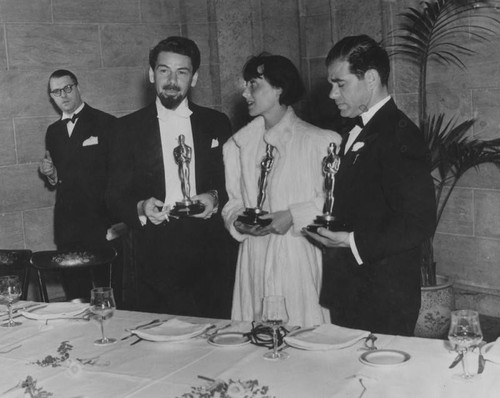 Mune, Rainer and Capra receive "Oscars"