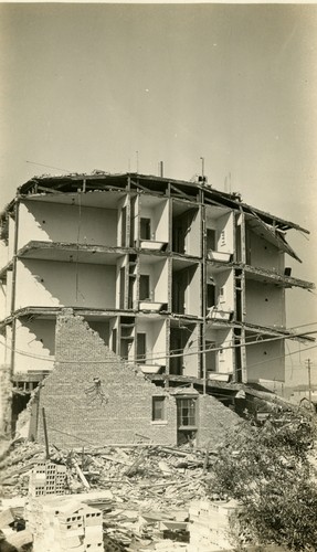 Santa Barbara 1925 Earthquake Damage - Hotel Californian