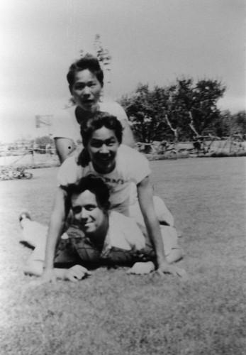 [Teenage boys at Manzanar Children's Village]